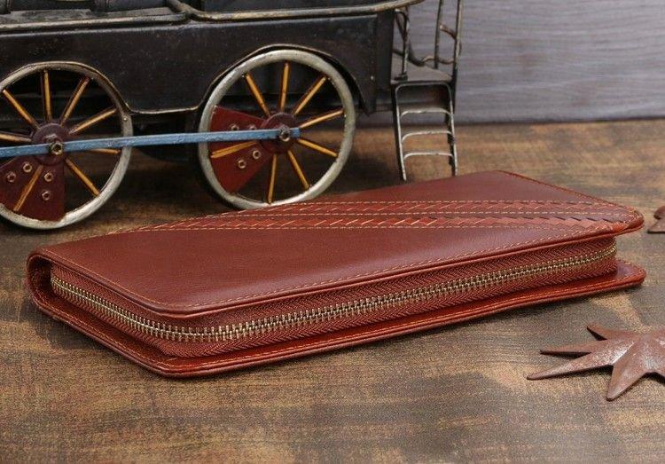 Клатч мужской 714197 Коричневый (13961023) - фото 6