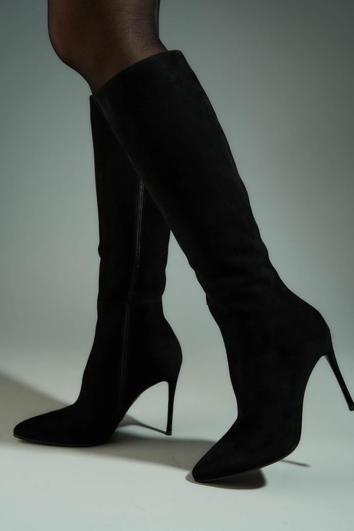 Сапоги женские Fabio Monelli р. 40 Черный (181406)