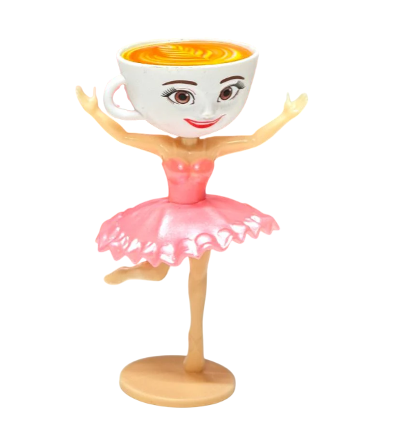 Фигурка коллекционная Ballerina Cappuccina SHJ 519-2 итальянский мем 11 см на подставке (2832936419)
