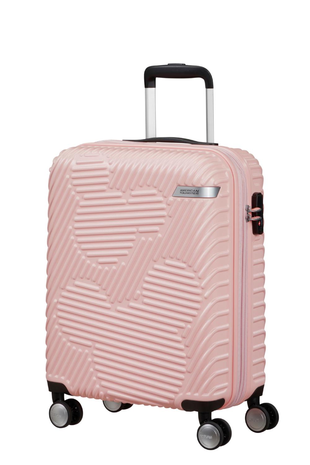 Валіза American Tourister MICKEY CLOUDS 55x40x20/23 см Рожевий (59C*90001)