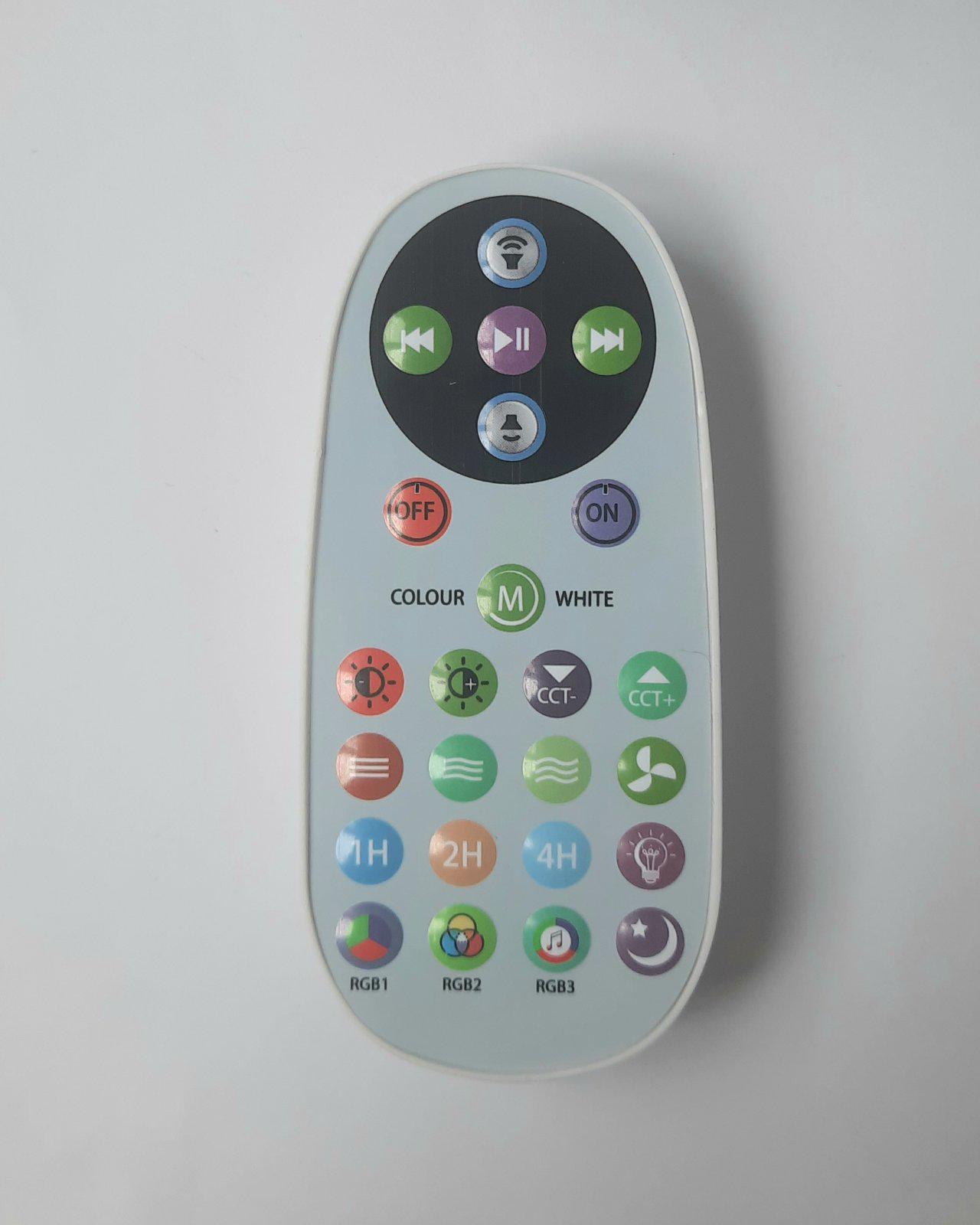 Вентилятор-люстра 4в1 6 лопатей з пультом RGB ритм 47 см 32 Вт Чорний (H180MM) - фото 3 Вентилятор-люстра 4в1 6 лопатей з пультом RGB ритм 47 см 32 Вт Чорний (H180MM) - фото 3