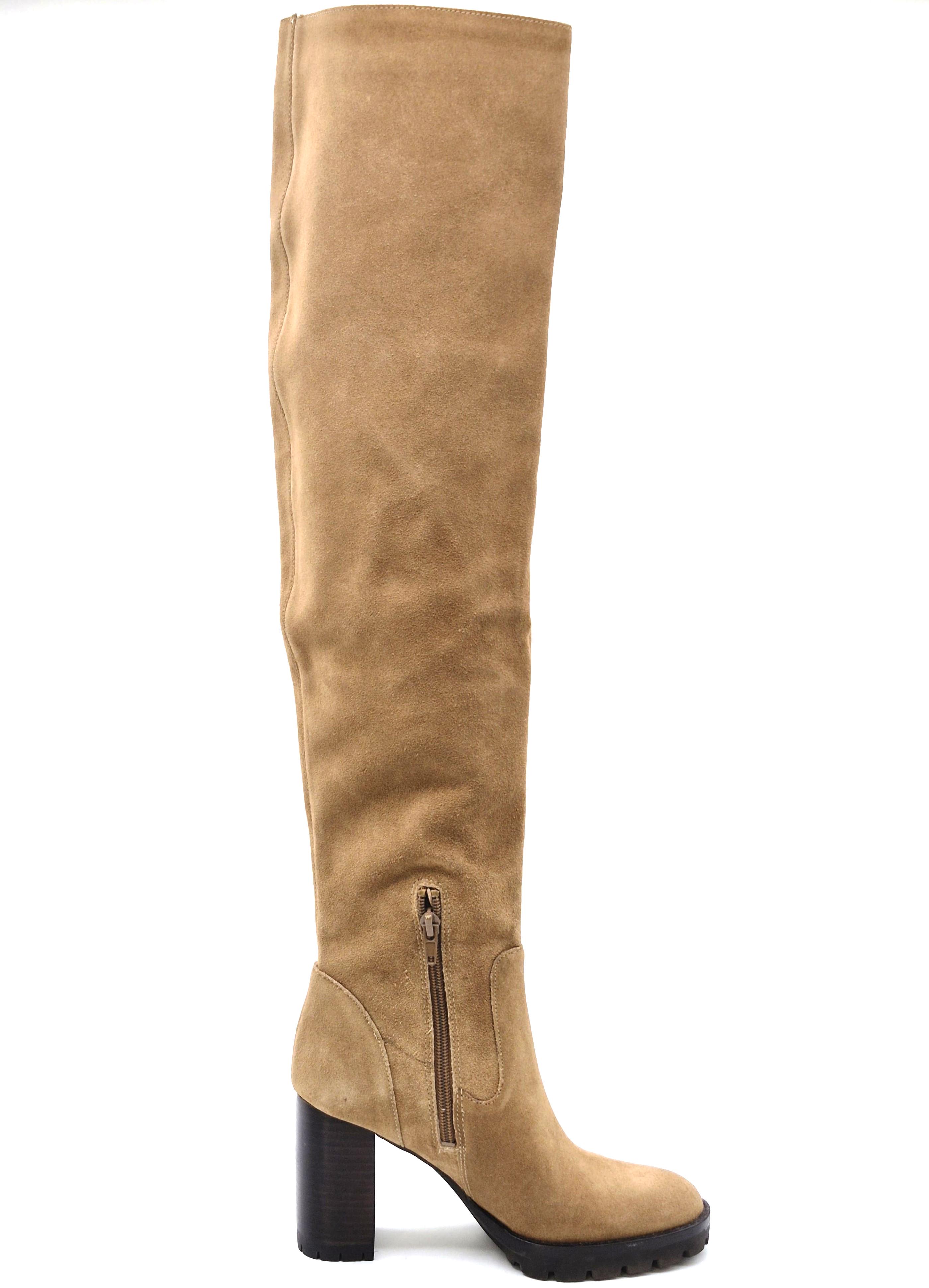 Ботфорти жіночі What For TRACY р. 35 Light Brown - фото 4