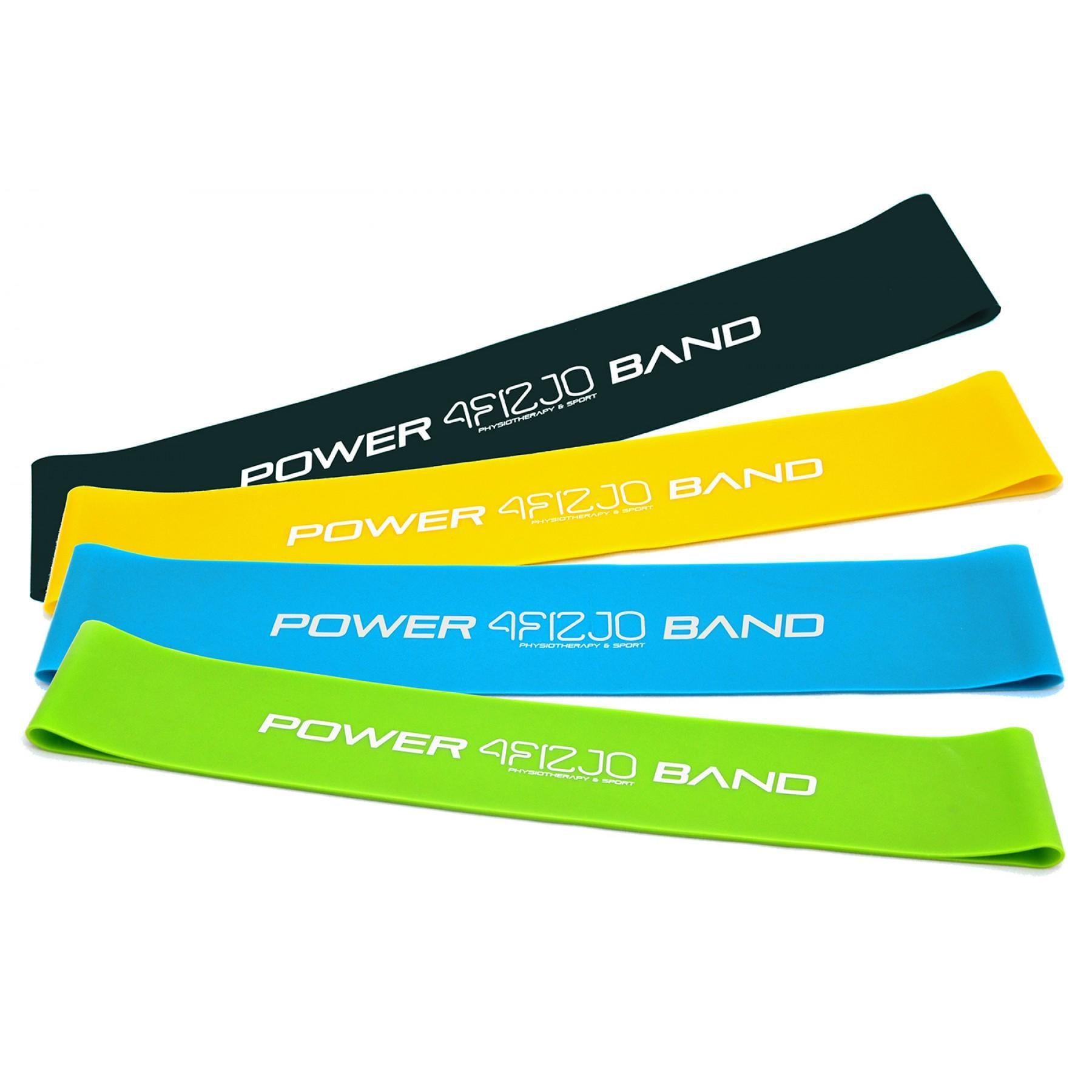 Резинка для спорта 4fizjo Mini Power Band 1-20 кг 4 шт. (4FJ1042)