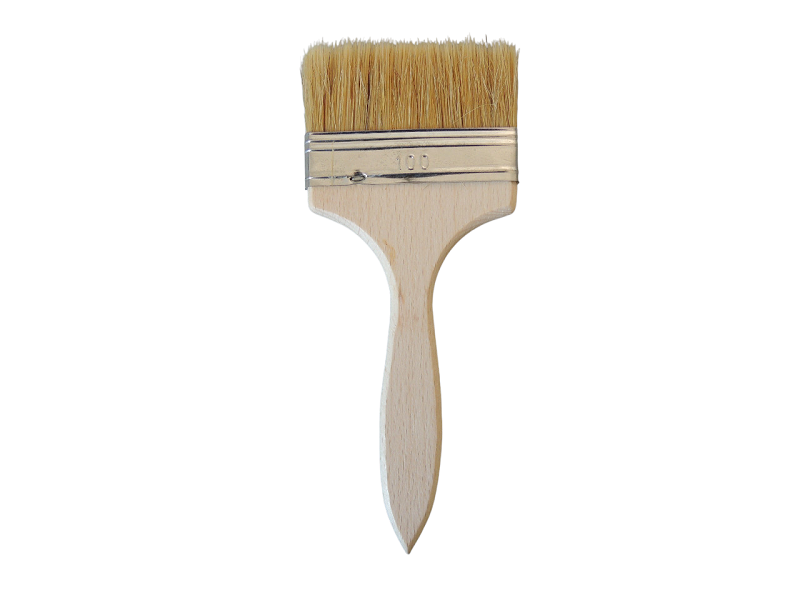 Пензель малярний флейцевий з натуральною щетиною 100 мм 10 шт. (27055529)