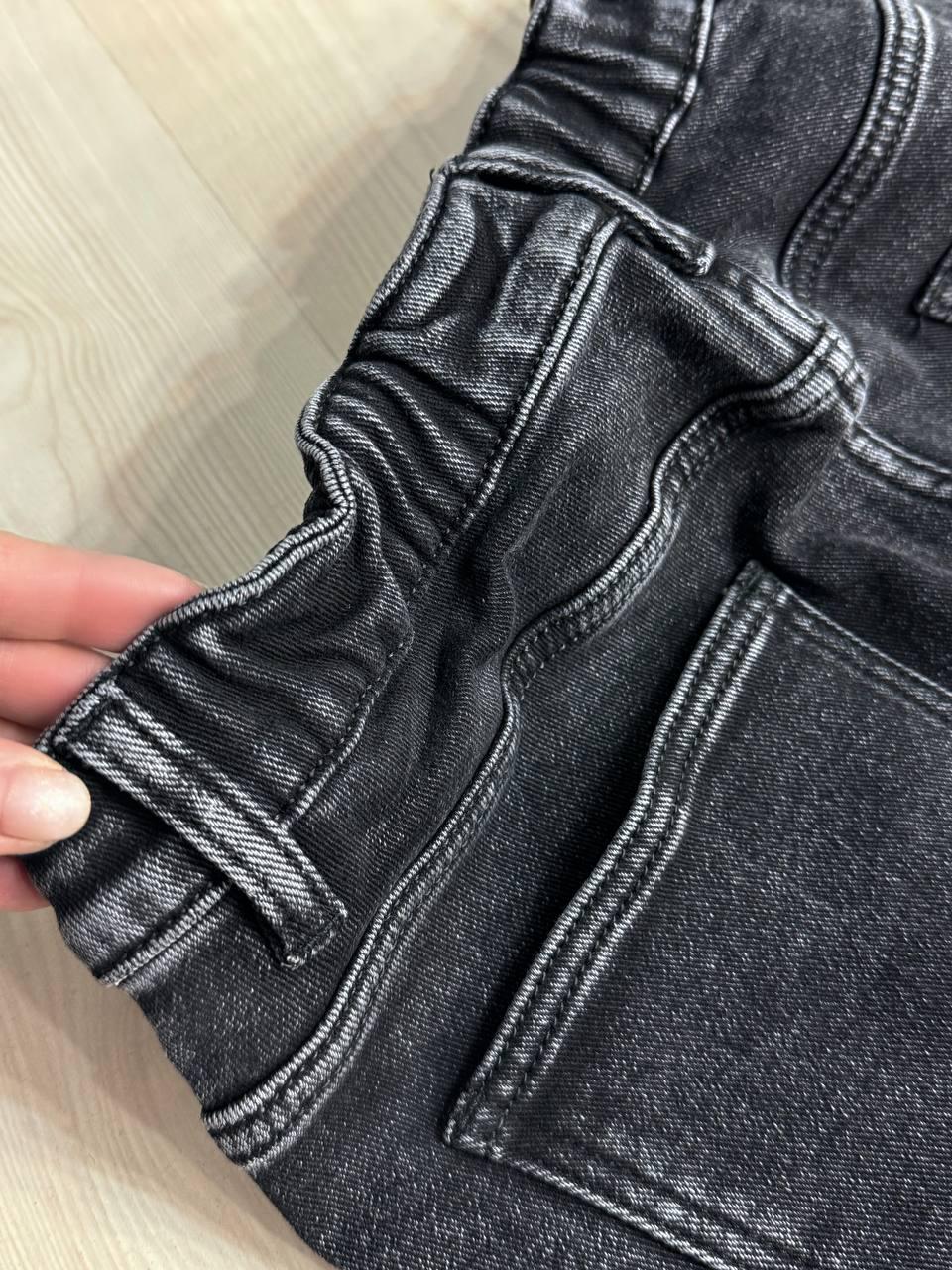 Джинси жіночі Derun 8209-8210 утеплені палаццо на флісі з ременем р. 32 Чорний (5673) - фото 6 Джинси жіночі Derun 8209-8210 утеплені палаццо на флісі з ременем р. 32 Чорний (5673) - фото 6