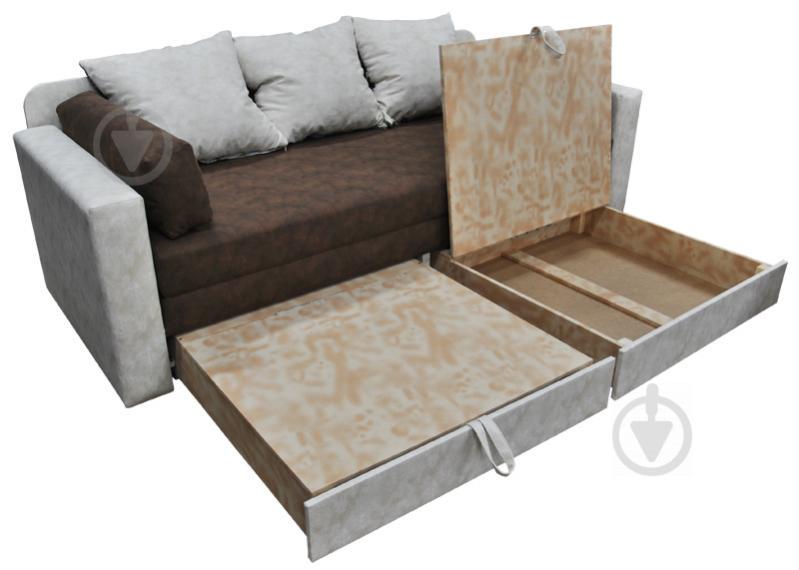 Диван Ribeka Лорд Серый (04D15) - фото 4 Диван Ribeka Лорд Серый (04D15) - фото 4