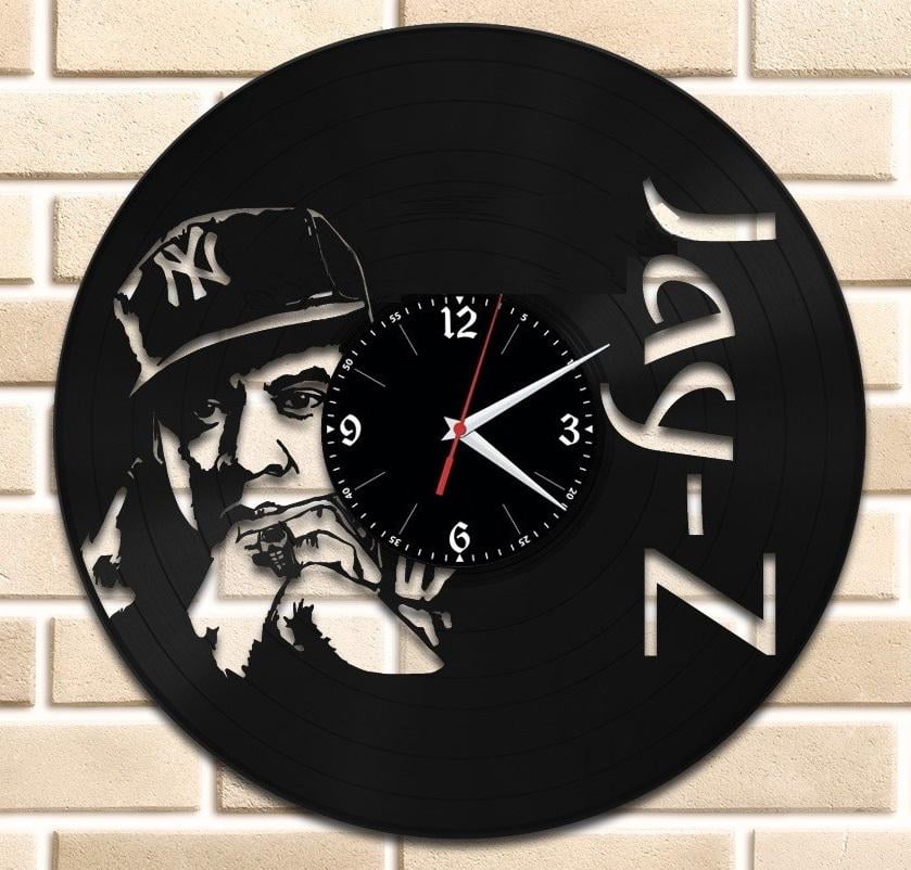 Часы настенные Jay-Z 2096 из виниловой пластинки