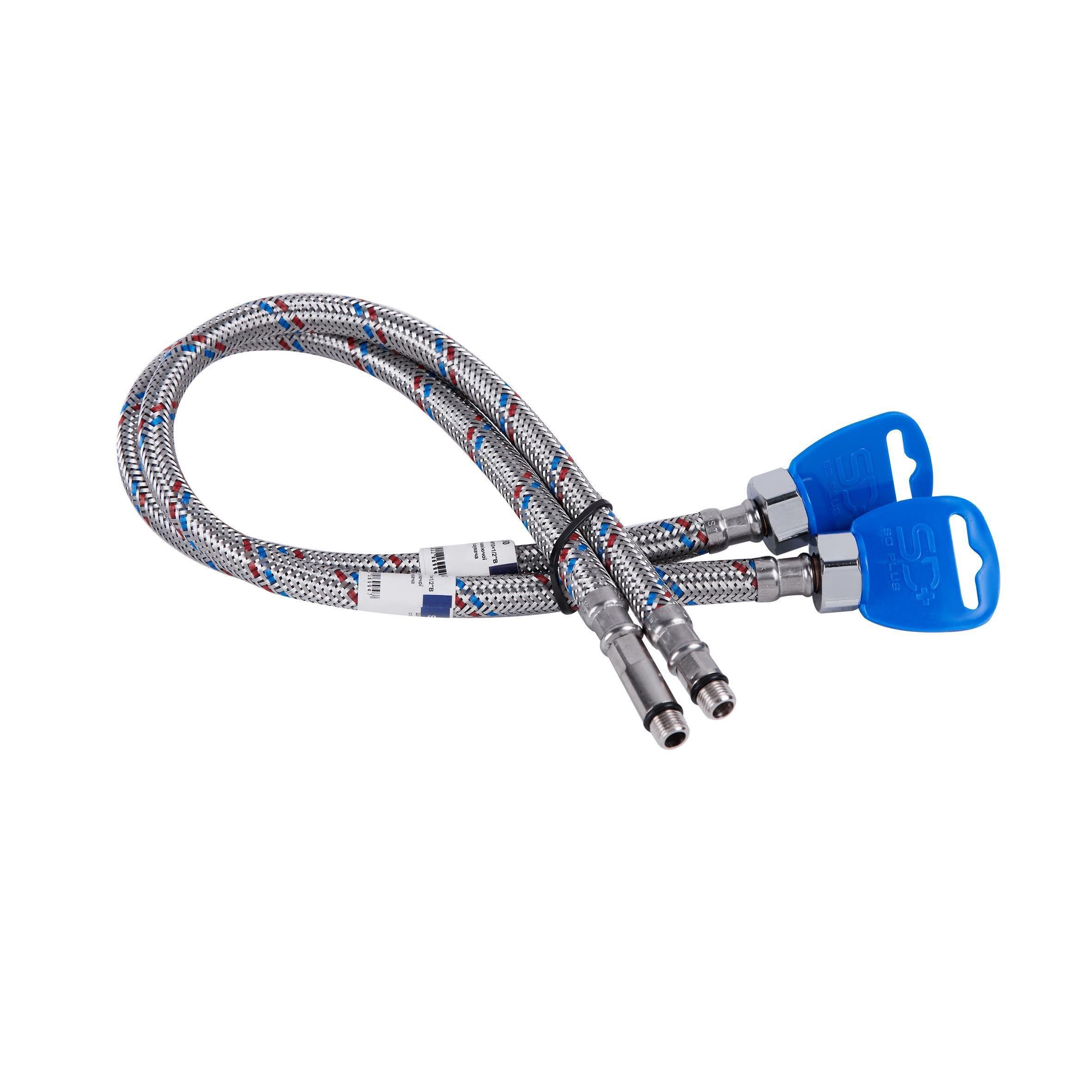 Подводка для воды гибкая SD Plus М10 пара 50 см (SD396W50)