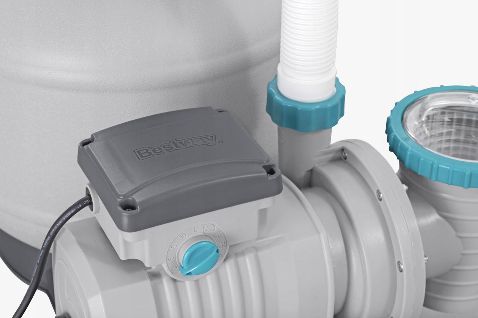 Фільтр-насос пісочний для басейну Bestway 58486 11355 л/год (27884028) - фото 6 Фільтр-насос пісочний для басейну Bestway 58486 11355 л/год (27884028) - фото 6