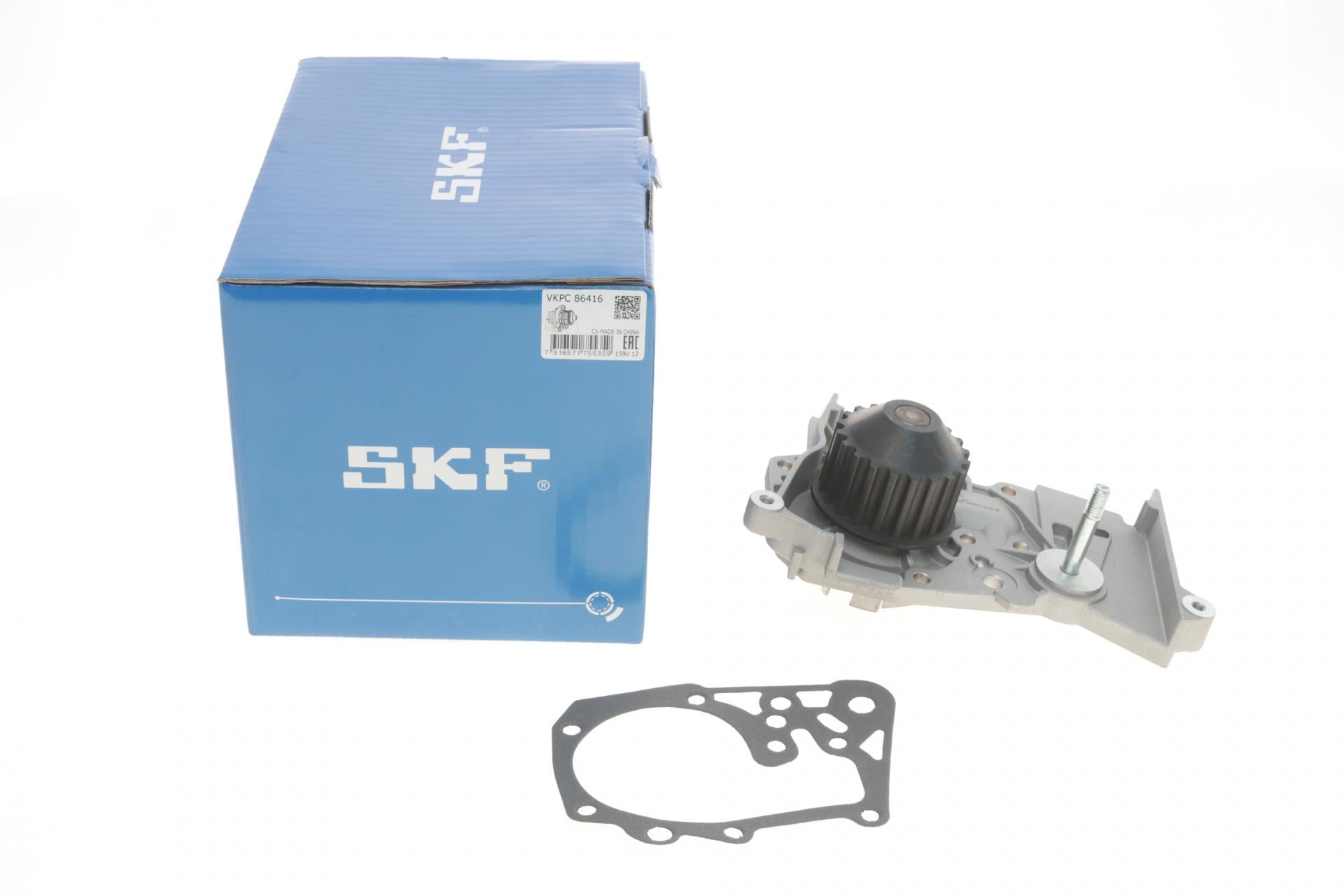 Помпа води SKF Renault Kangoo/Laguna/Megane/Scenic 1.4/1.6 97-08/Logan 14- - VKPC 86416 (25590017)