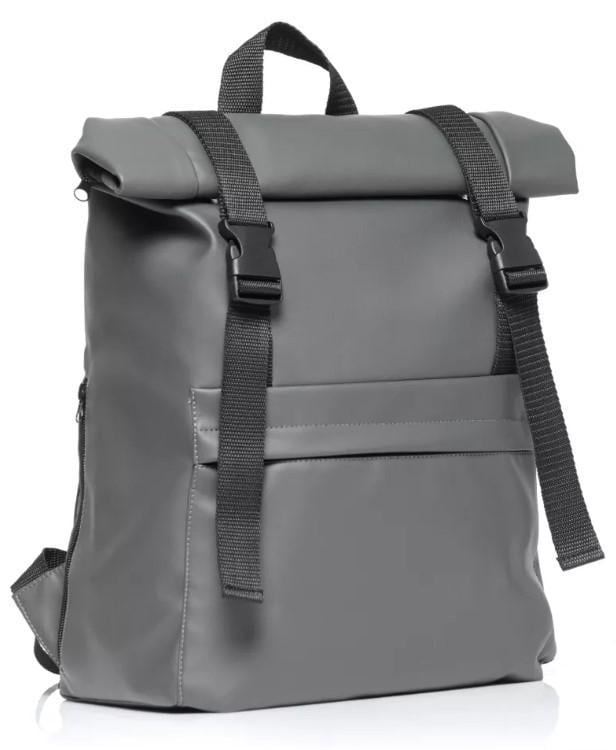 Рюкзак жіночий Sambag RollTop Milton Графітовий (24211009)