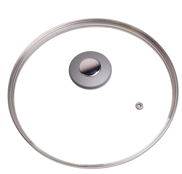 Кришка скляна Kamille (KM-0826GR) 28 см
