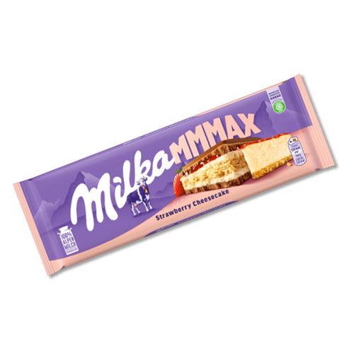 Шоколад молочный Milka Strawberry Cheesecake 300 г (20848389)
