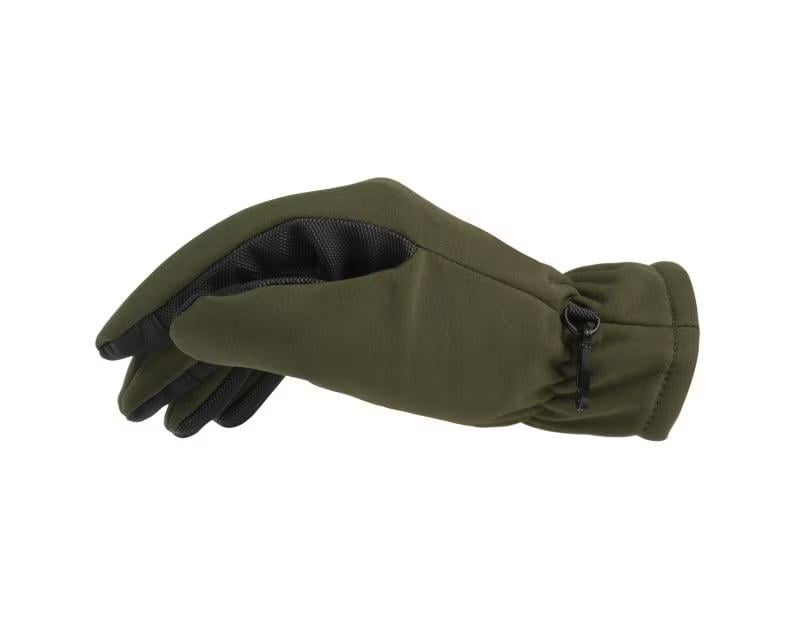 Перчатки Mil-Tec softshell утепленные зимние S Олива - фото 2