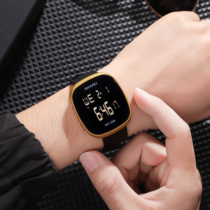 Наручные часы Skmei 1843GD Gold - фото 3 Наручные часы Skmei 1843GD Gold - фото 3