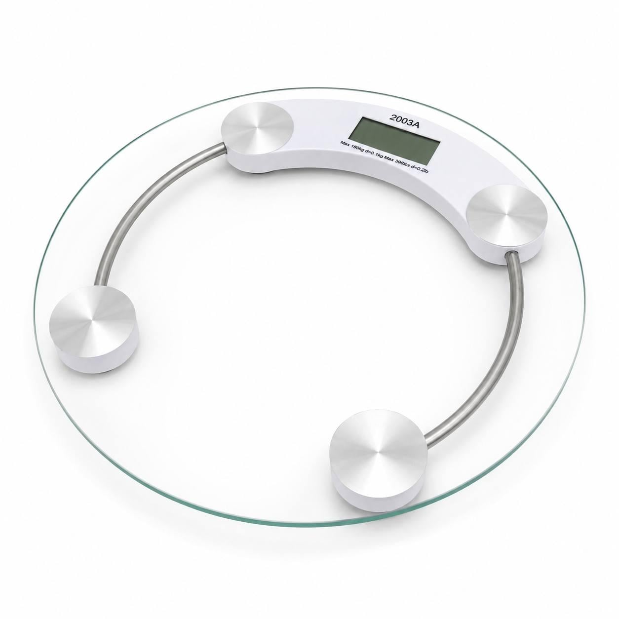 Ваги підлогові Health Mini Scale 2003A зі скляною платформою до 180 кг (M1072)