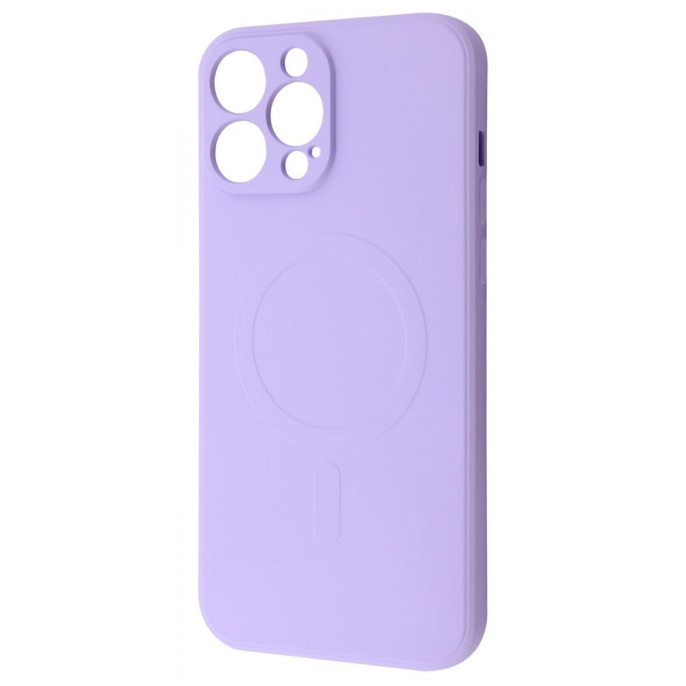 Чехол с поддержкой magsafe WAVE Colorful Case with MagSafe (TPU) iPhone 13 light purple