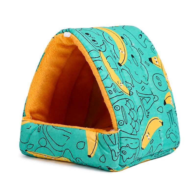 Кокон-лежанка Lesko C017009 Banana для грызунов M (34764069) Кокон-лежанка Lesko C017009 Banana для грызунов M (34764069)
