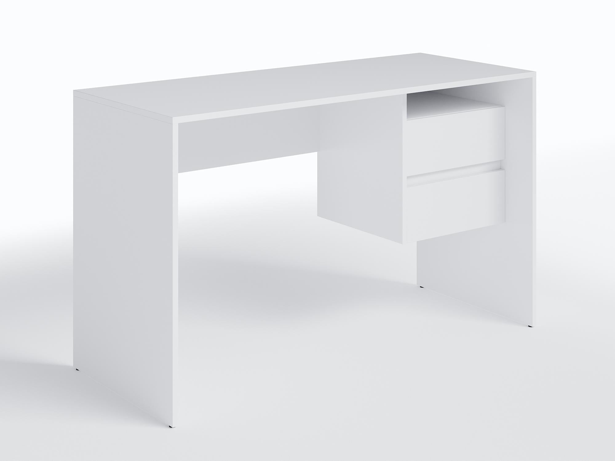 Стол компьютерный Moreli Oskar 1250х755х516 мм Белый