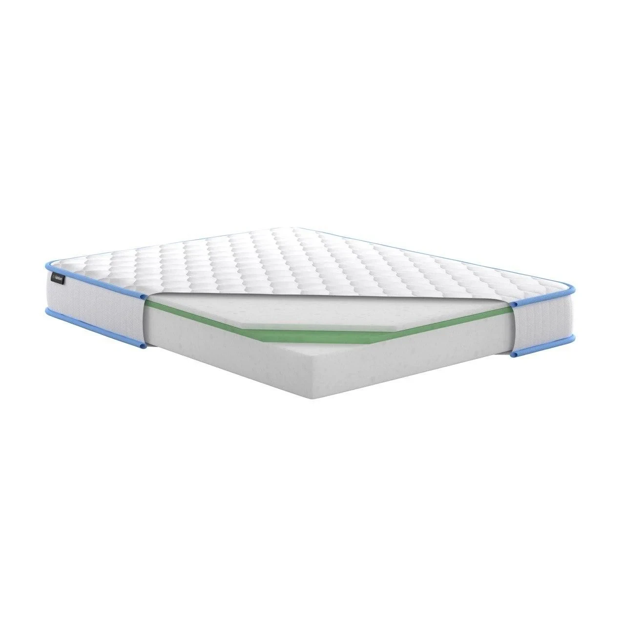 Матрас двуспальный двусторонний Ergo Lux 180x200 см с Memory Foam для максимального комфорта