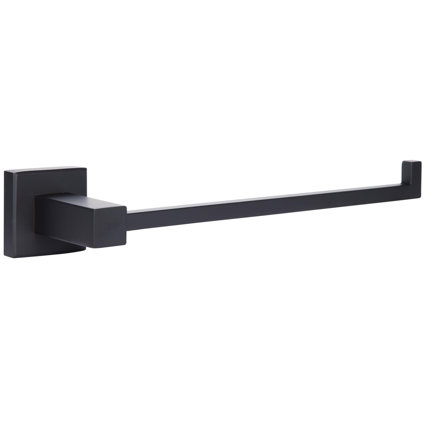 Держатель для полотенец Q-tap Drzak QTDRZAK7101103B одинарный Черный (77548)