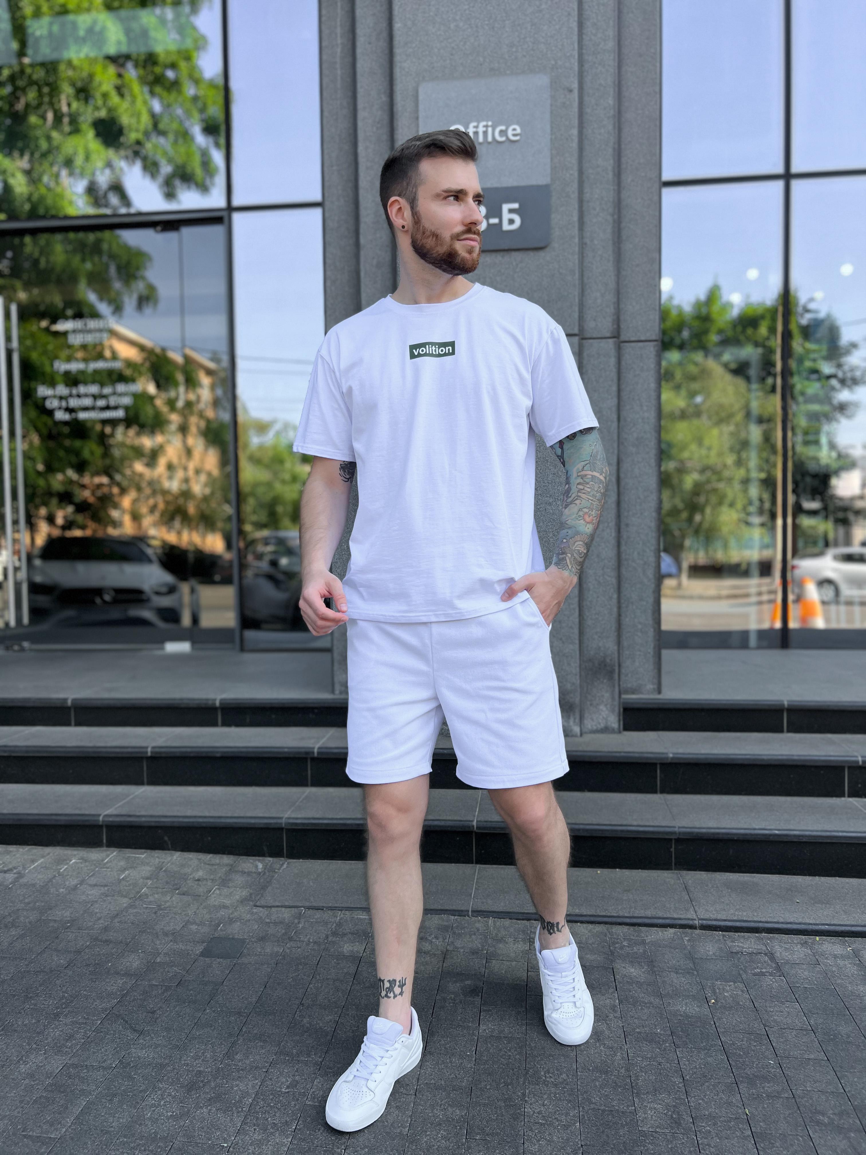 Футболка мужская Volition VolF42 стрейч кулир M Белый (11216202)