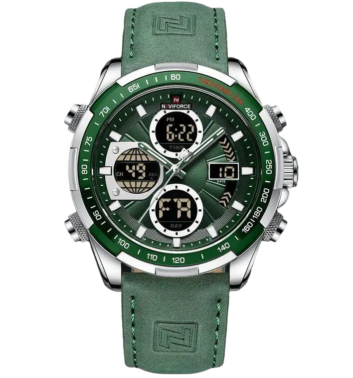 Часы мужские NaviForce Fly NF9197L Green