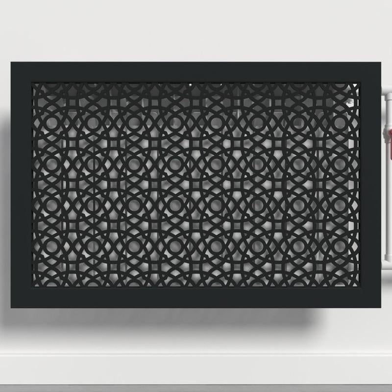 Решетка-экран на батарею SMARTWOOD 600 мм Чорный (R21122107)