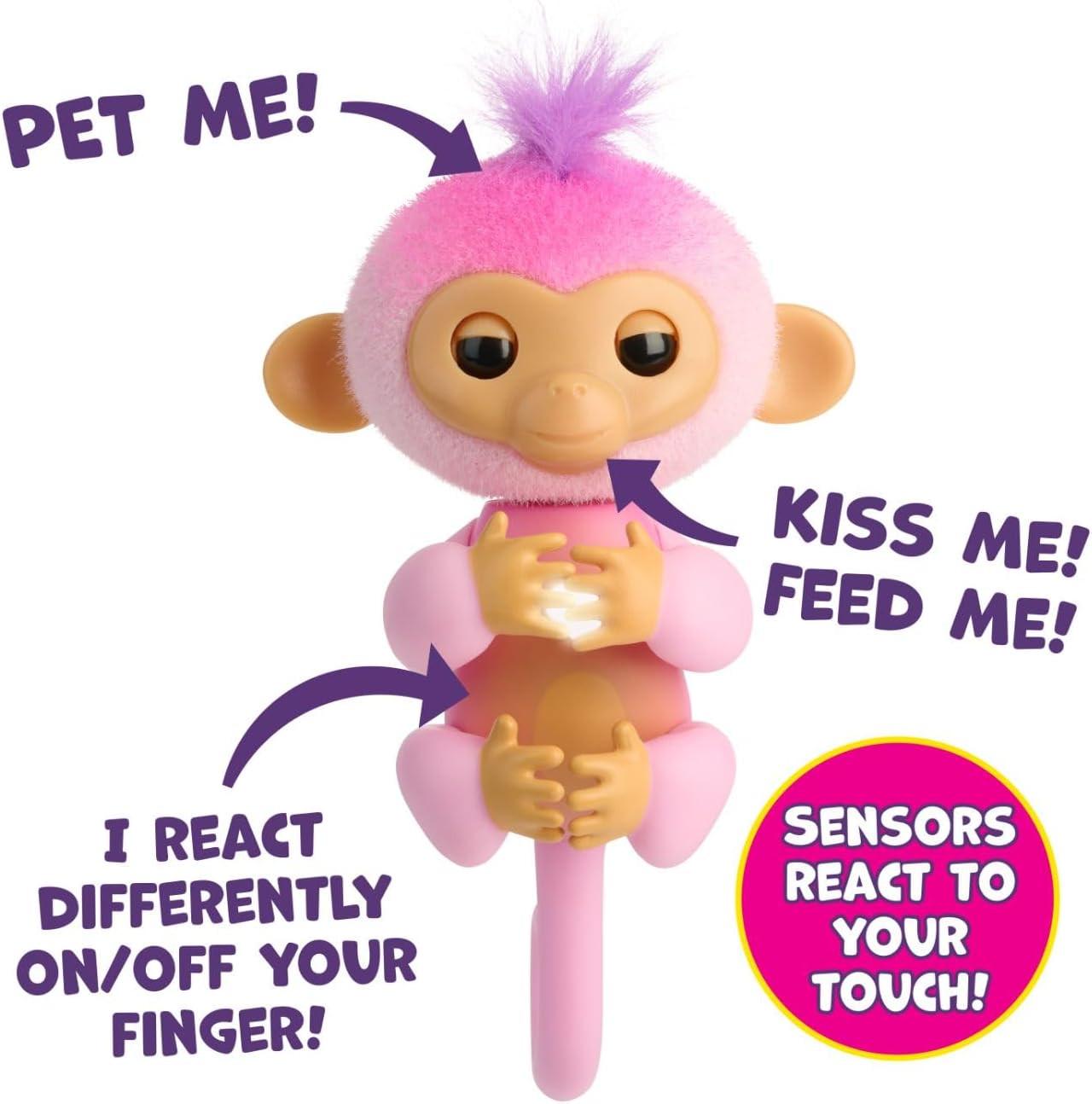 Интерактивная обезьянка WowWee Interactive Baby Monkey Harmony - фото 5