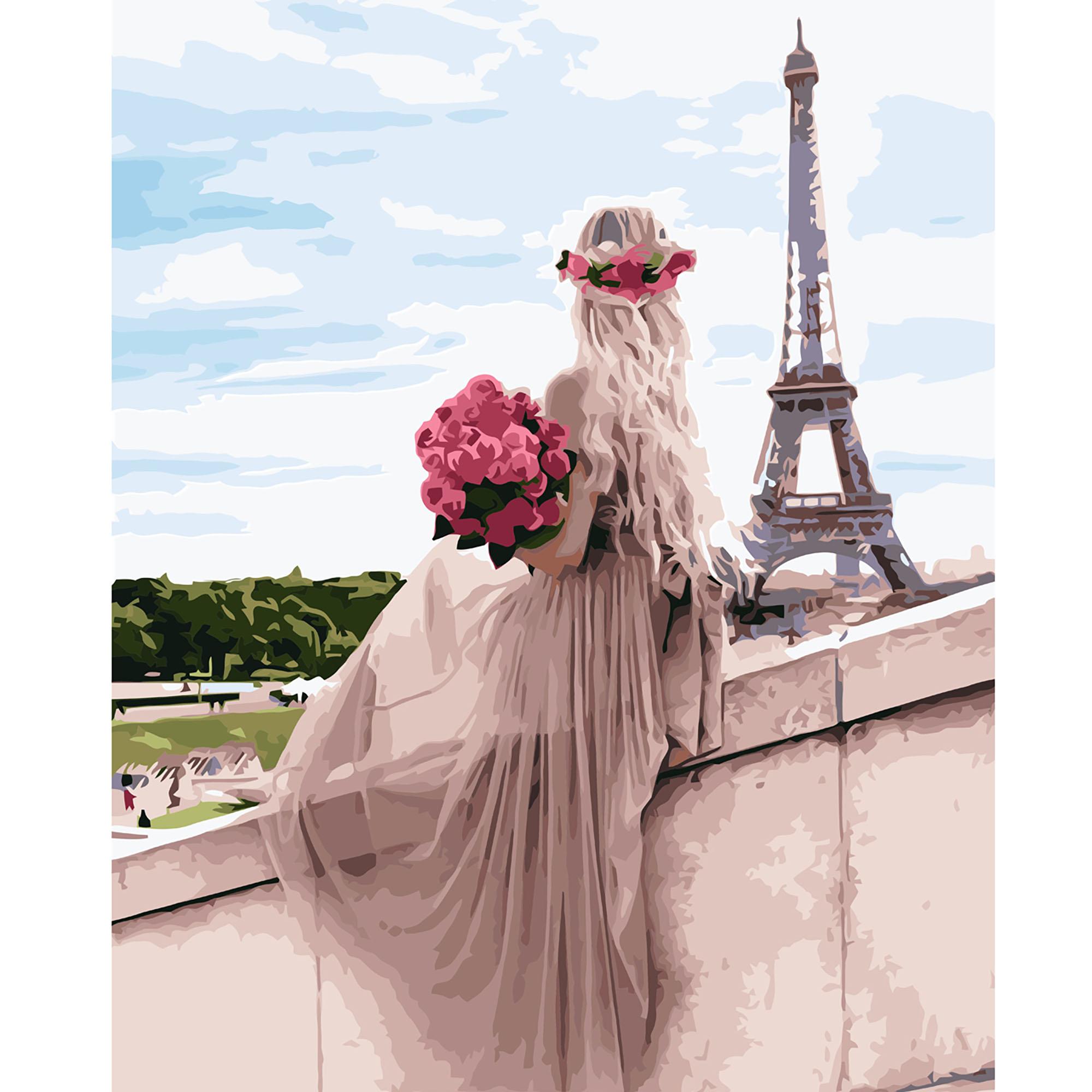 Картина по номерам Strateg Парижская мечта 40x50 см (VA-2966)