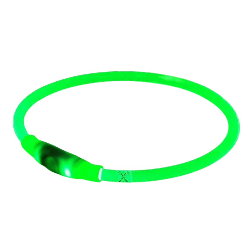 Ошейник для собак и кошек LED водостойкий с зарядкой USB 45 см Зеленый (ST0240) Ошейник для собак и кошек LED водостойкий с зарядкой USB 45 см Зеленый (ST0240)