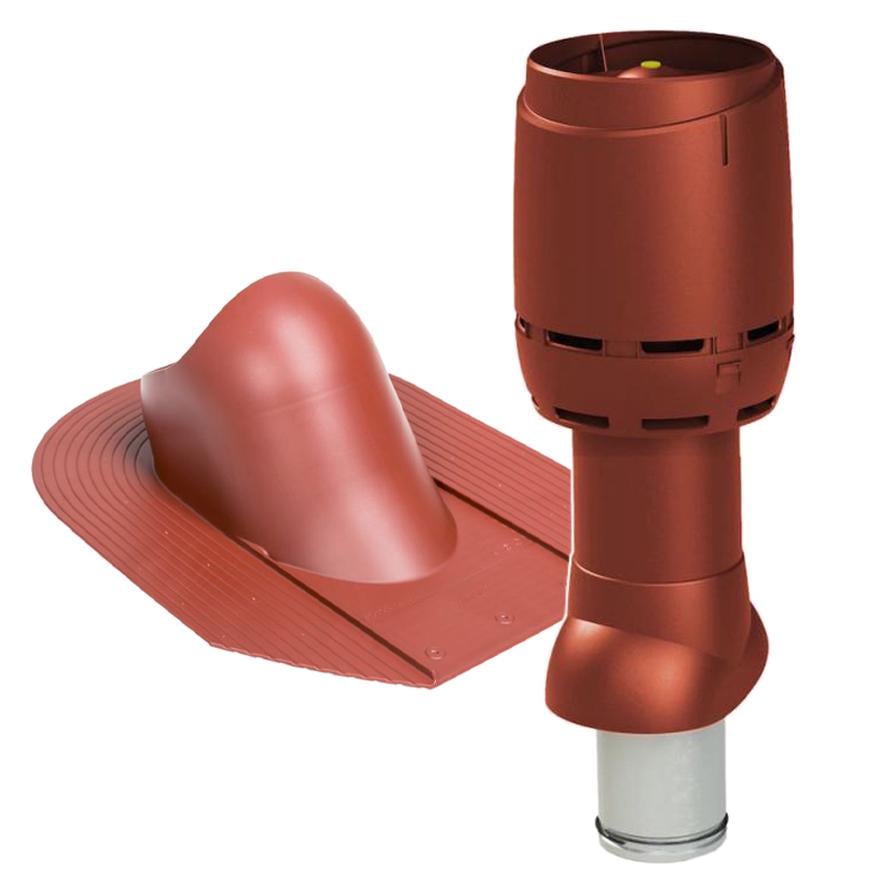 Выход вентиляционный Vilpe FLOW для битумной черепицы утепленный Ø 125 мм 500 мм 3009 Красный (30078978) - фото 1 Выход вентиляционный Vilpe FLOW для битумной черепицы утепленный Ø 125 мм 500 мм 3009 Красный (30078978) - фото 1