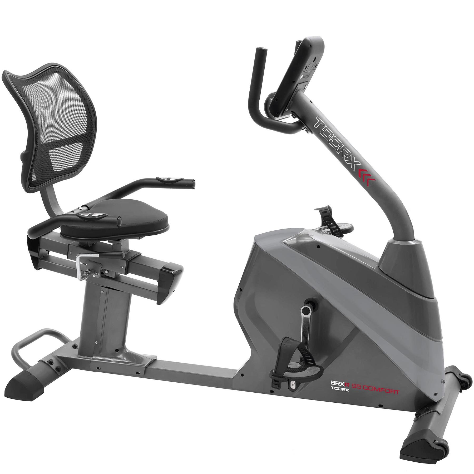 Велотренажер Toorx Recumbent Bike BRXR 95 Comfort горизонтальный (BRX-R95-COMFORT)