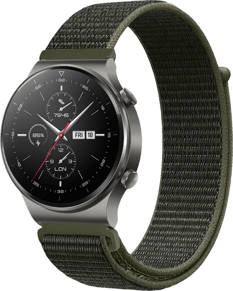 Ремешок нейлоновый Sport Loop для Huawei Watch GT 2 Pro Khaki (28260-17)