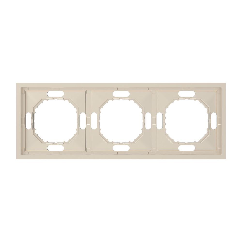 Рамка 3-местная ARDERO EF103-C Soft Шампань (3103440544)