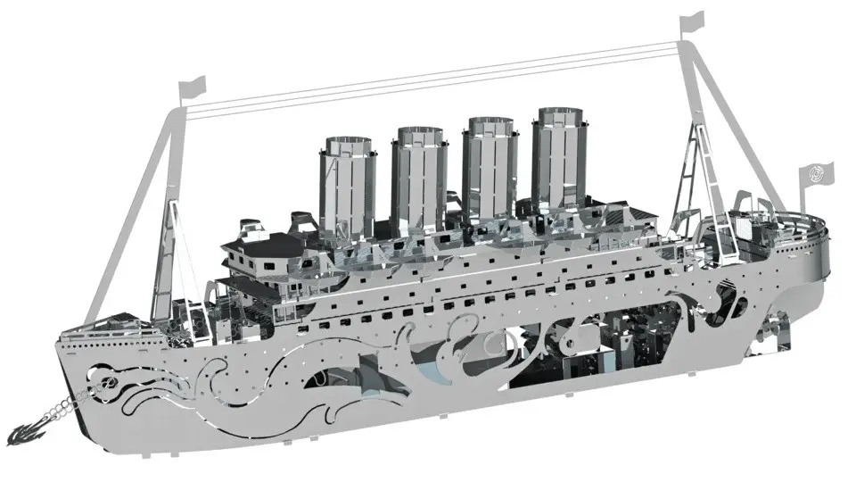 Коллекционная модель Metal Time Lost at Sea MT044