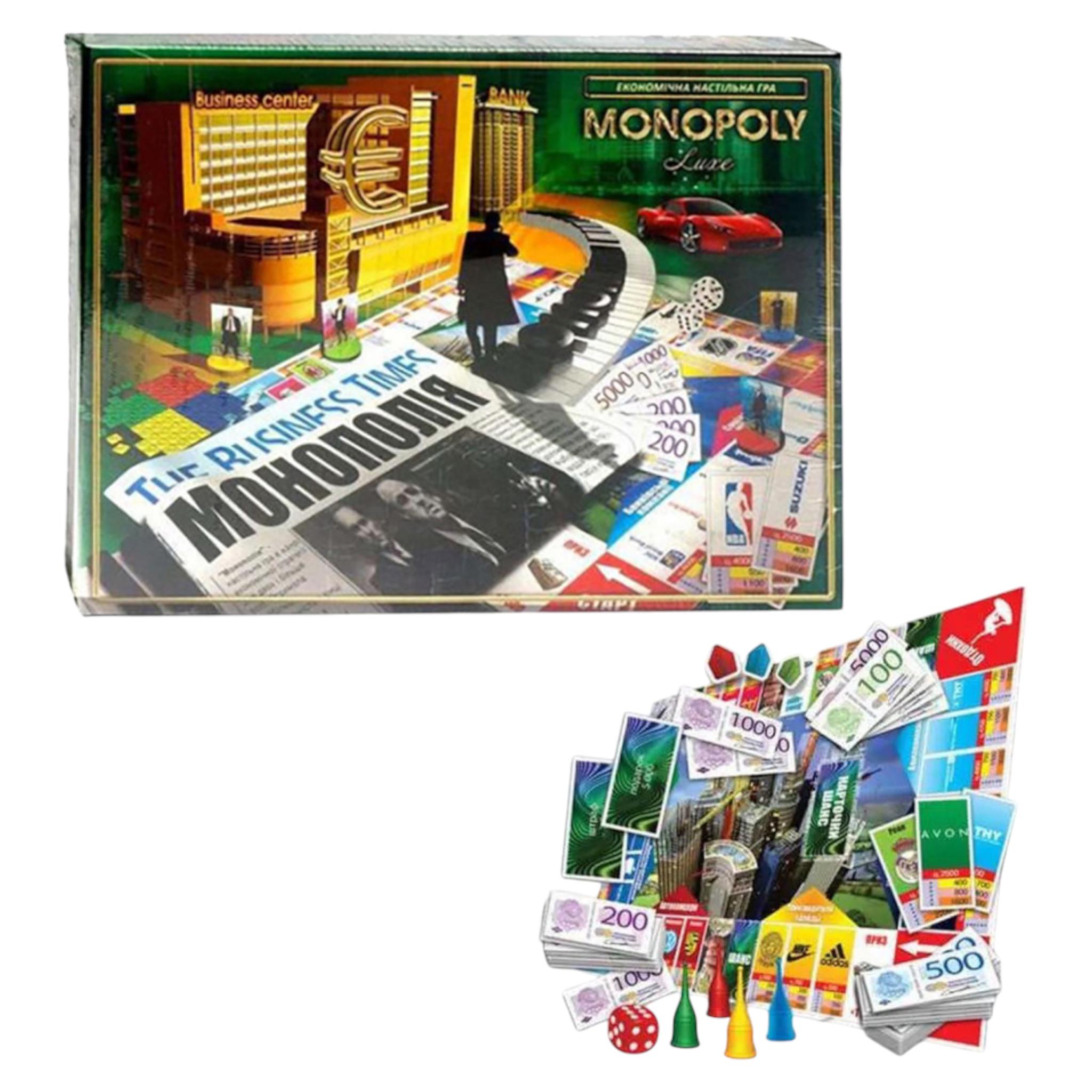 Настольная игра Danko Toys Monopolist (G-MonP-01-01U) - фото 2 Настольная игра Danko Toys Monopolist (G-MonP-01-01U) - фото 2