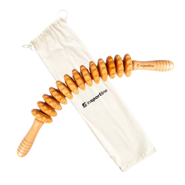 Масажний ролик антицелюлітний inSPORTline Marlee 500 напівкруглий дерев'яний (422574) - фото 2 Масажний ролик антицелюлітний inSPORTline Marlee 500 напівкруглий дерев'яний (422574) - фото 2