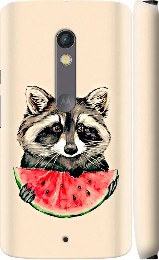 Чехол на Motorola Moto X Play Енотик с арбузом (4605m-459-42517) Чехол на Motorola Moto X Play Енотик с арбузом (4605m-459-42517)