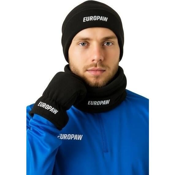 Набор аксессуаров зимний Europaw ML Черный (europaw807)