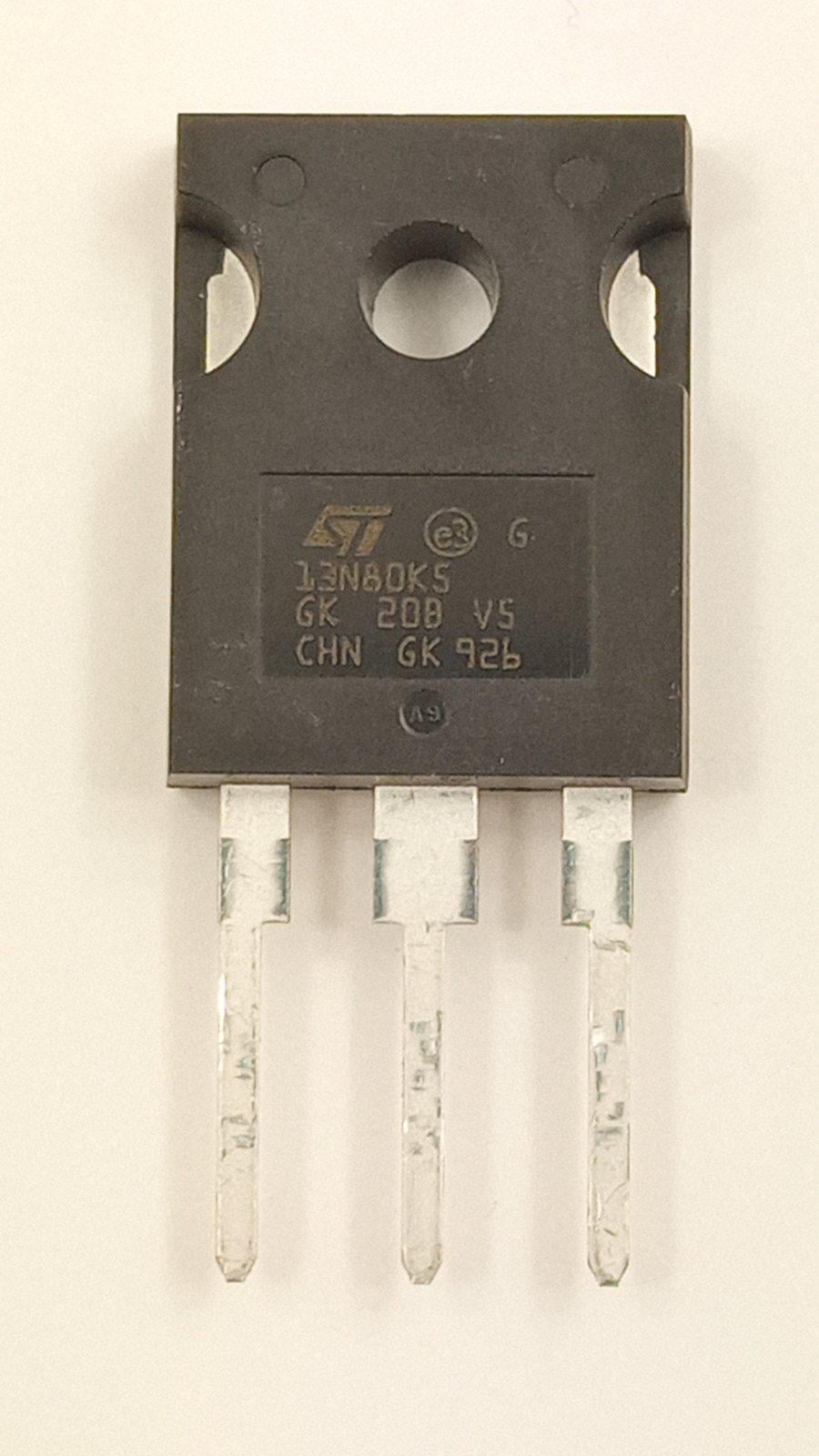 Транзистор STW13N80K5 n-channel 800V 12A 0,37 Om TO-247 (04883)