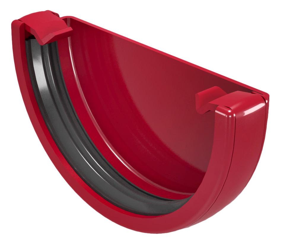 Заглушка желоба DEVOREX Classic 120 Бордовый (11683561) - фото 1 Заглушка желоба DEVOREX Classic 120 Бордовый (11683561) - фото 1