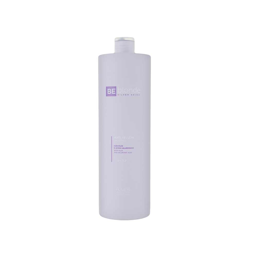 Шампунь антижовтий Emmebi Italia Be Blonde Silver Shine Anti Yellow Shampoo 1000 мл (10044)