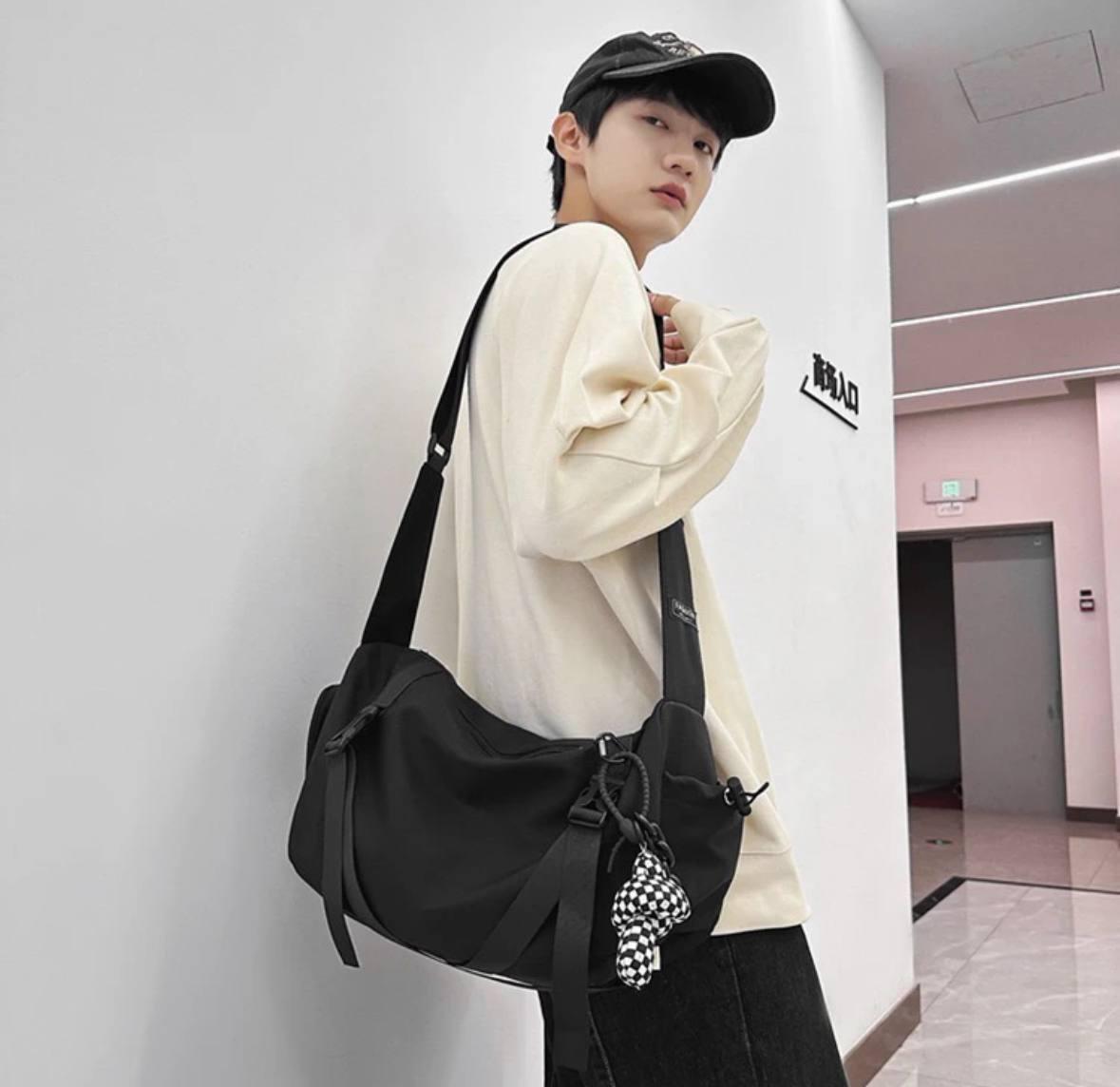 Сумка с ремешками в японском стиле Черный (2596306638) - фото 5 Сумка с ремешками в японском стиле Черный (2596306638) - фото 5