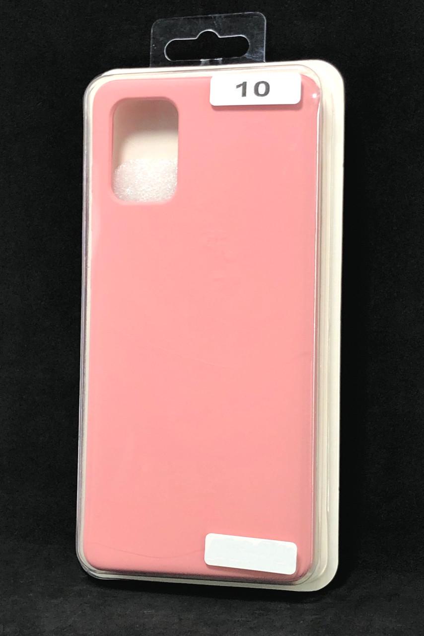 Чохол для телефону Samsung A03s/A037 Silicone FULL №10 Pink (4you)