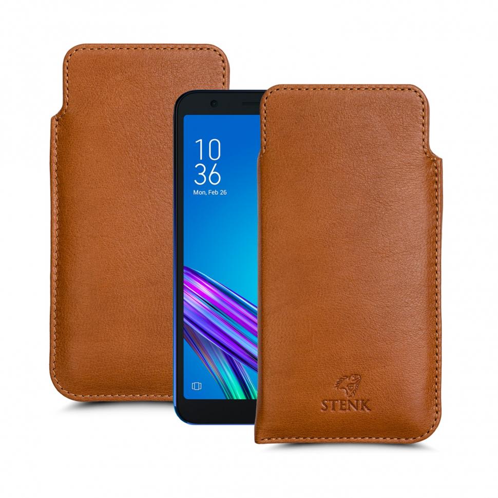 Футляр Stenk Elegance для Asus ZenFone Live L2 (ZA550KL) Camel (63415)