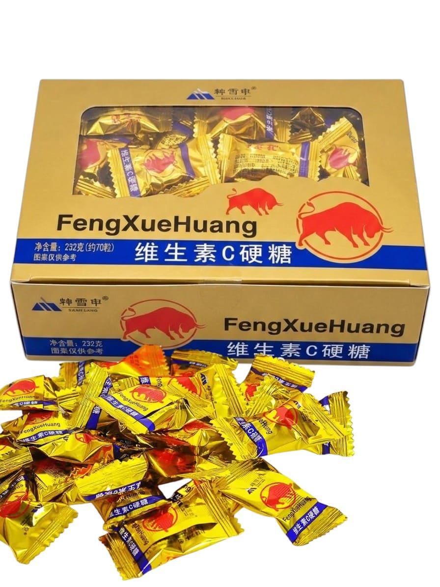 Конфеты леденцы FengXueHuang Red Bull Candy Fast Charging 232 г (3114215735)