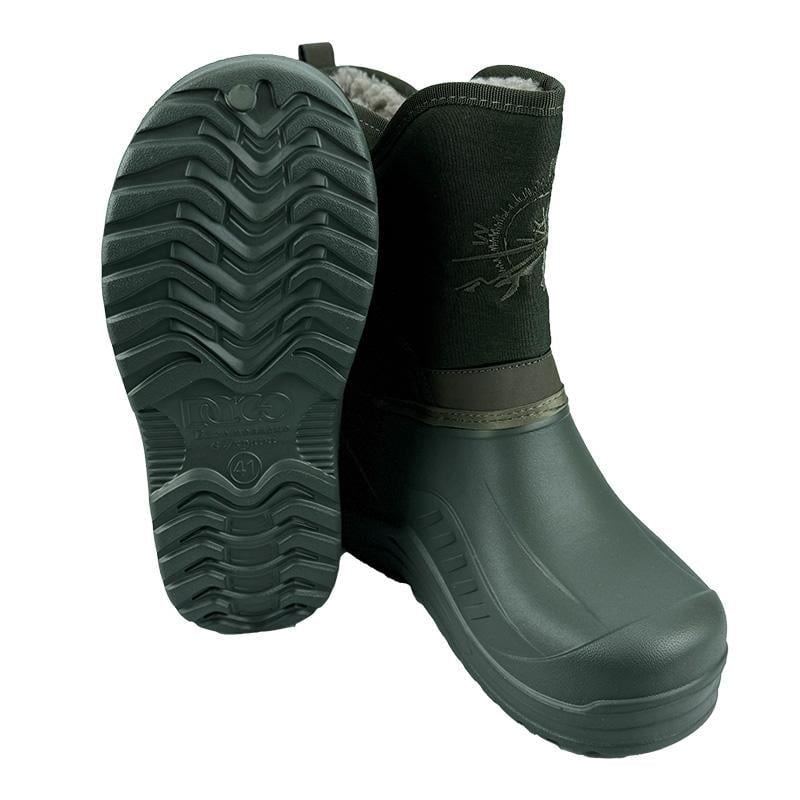 Пінові чоботи чоловічі зимові 1036-2 p. 45 29 см Зелений