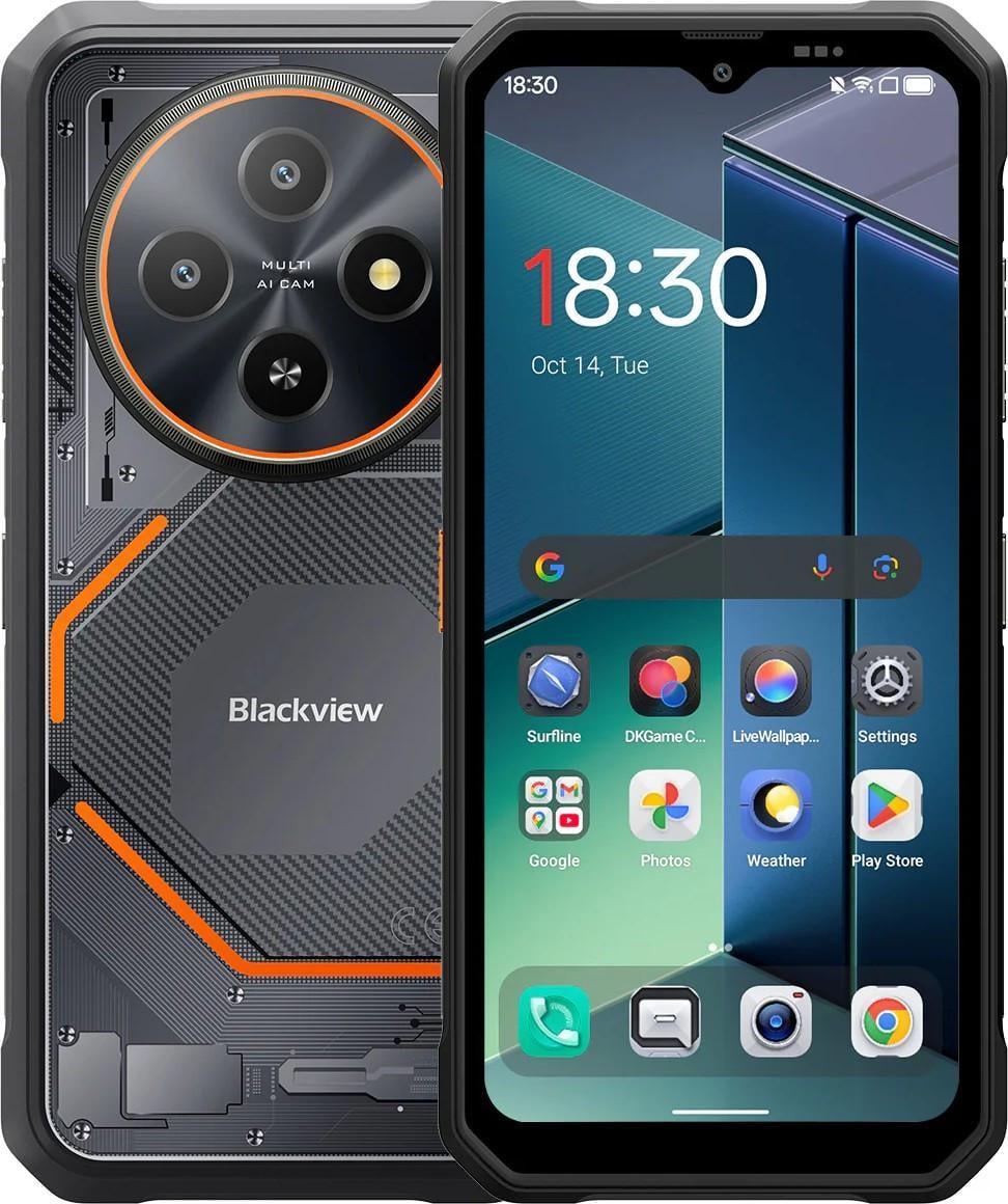 Смартфон Blackview FORT 2 8/128 Гб Global Version Obsidian Black (2943986201)