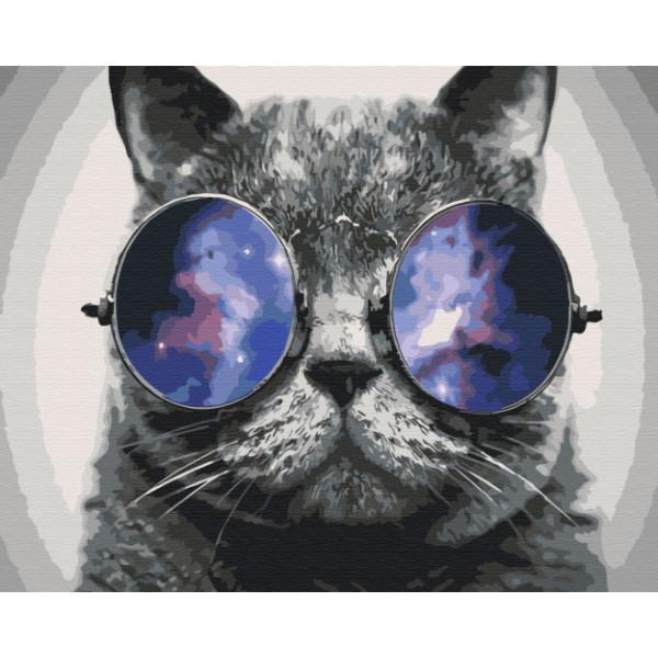 Картина по номерам Brushme Котик на Майами 40х50 см в термопакете (BS29637-mt) Картина по номерам Brushme Котик на Майами 40х50 см в термопакете (BS29637-mt)